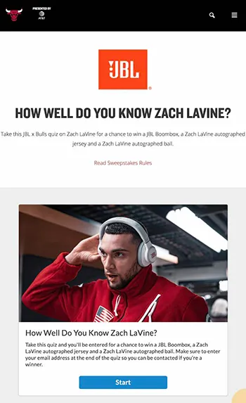 Chicago Bulls Riddle Quiz-Wettbewerb