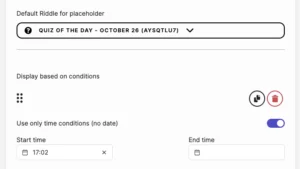 Quick Create: Embed Placeholder – content delivery automation