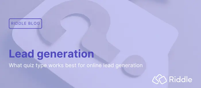 Lead generatin - which quiz type works best?